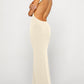 Backless Wide Strap Maxi Dress