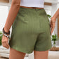 Ruched High Waist Shorts