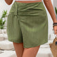 Ruched High Waist Shorts