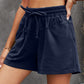 Full Size Drawstring Shorts with Pockets